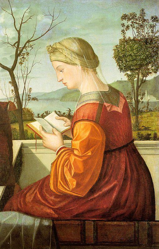 Vittore Carpaccio The Virgin Reading